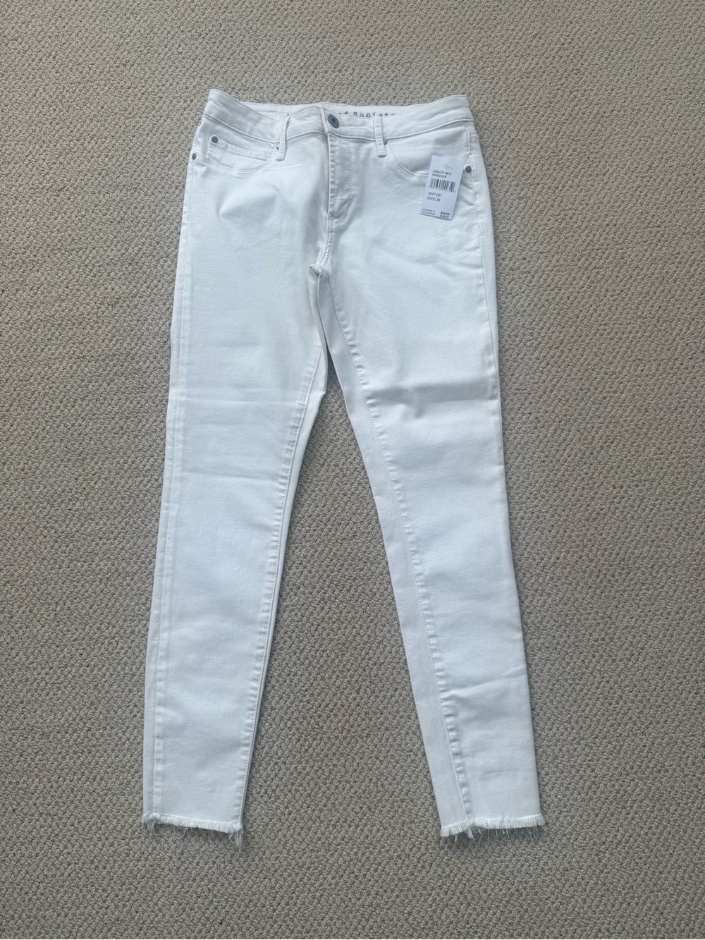 Articles of Society White Slim Fit Women's Jeans
